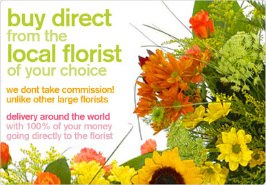 send flowers from a real local florist of your choice to Canada